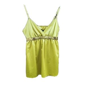 EXPRESS Sequin Embellished Cami Tank Top Women's Size S